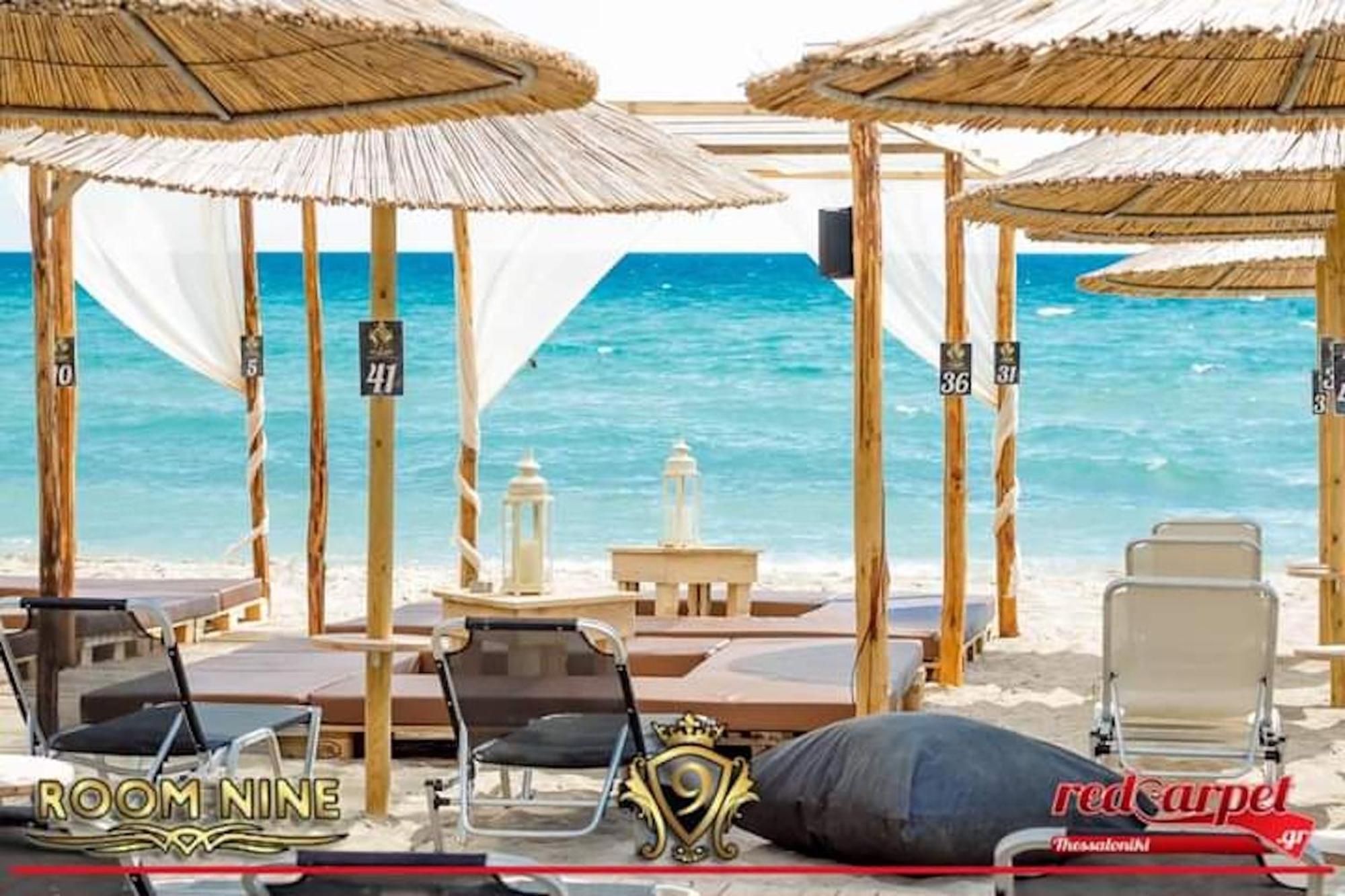 Nea Kallikrateia Room Nine 9 Beachfront Apartments מראה חיצוני תמונה